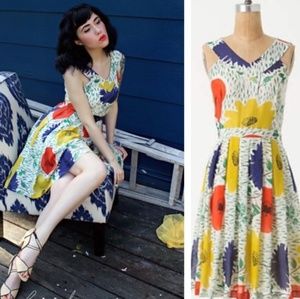 Girl from Savory Primary Floral Dress